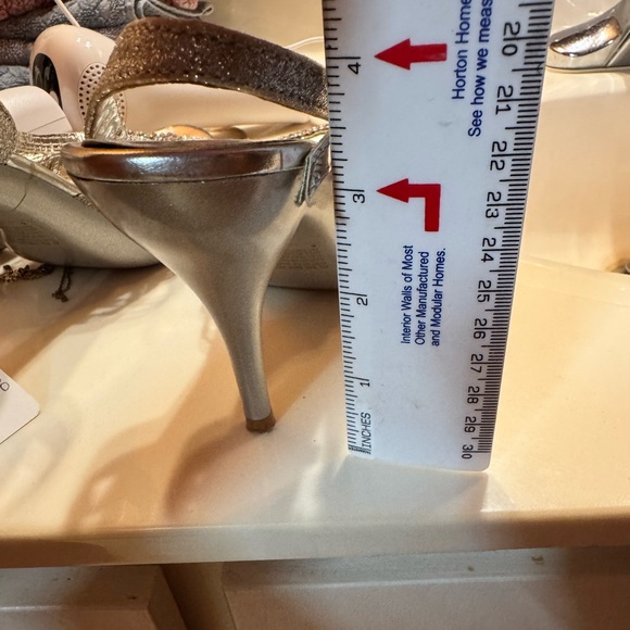 Wild rose silver heels - Picture 10 of 13